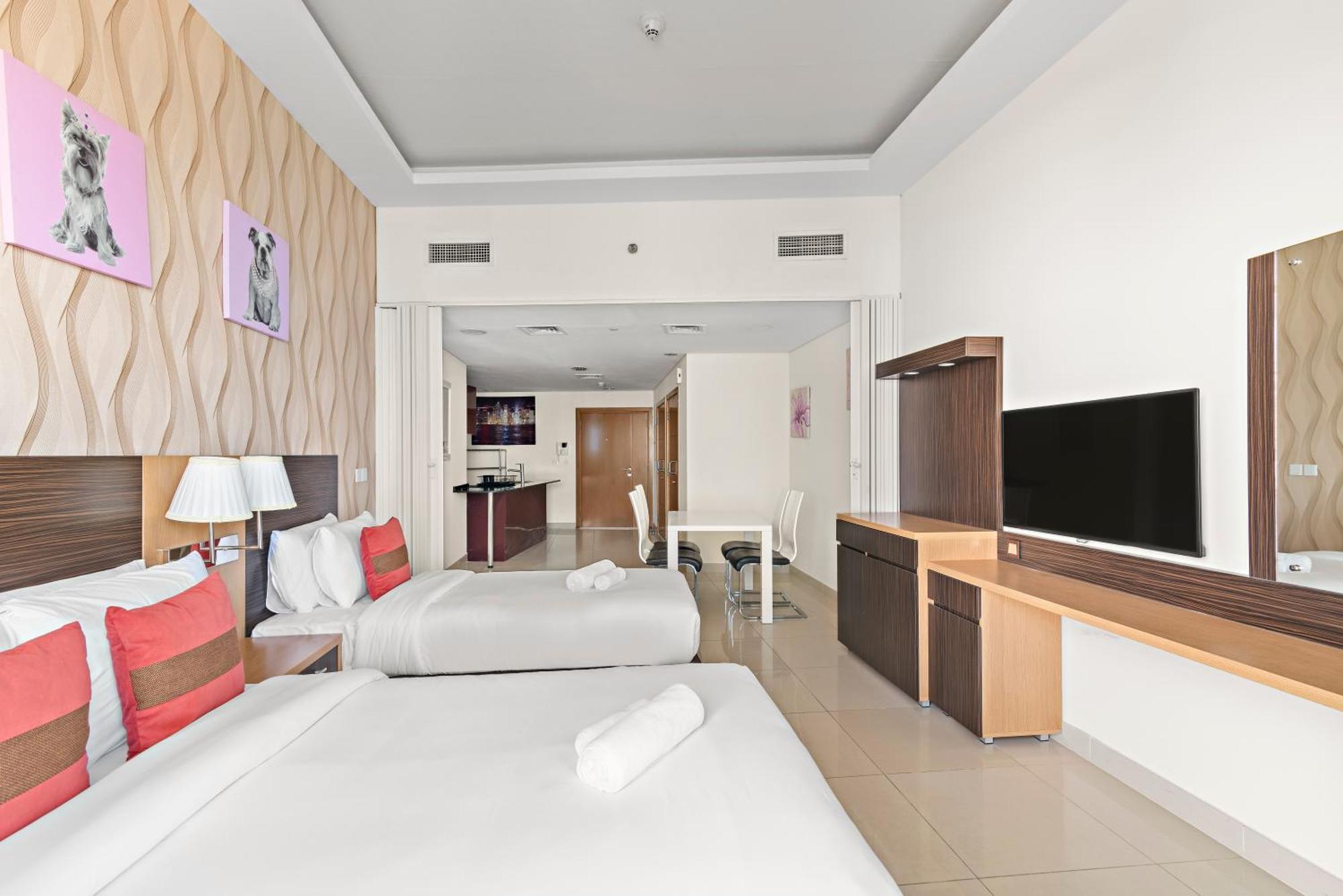 Great 2Br Apt Ocean Heights Dubaj Kültér fotó