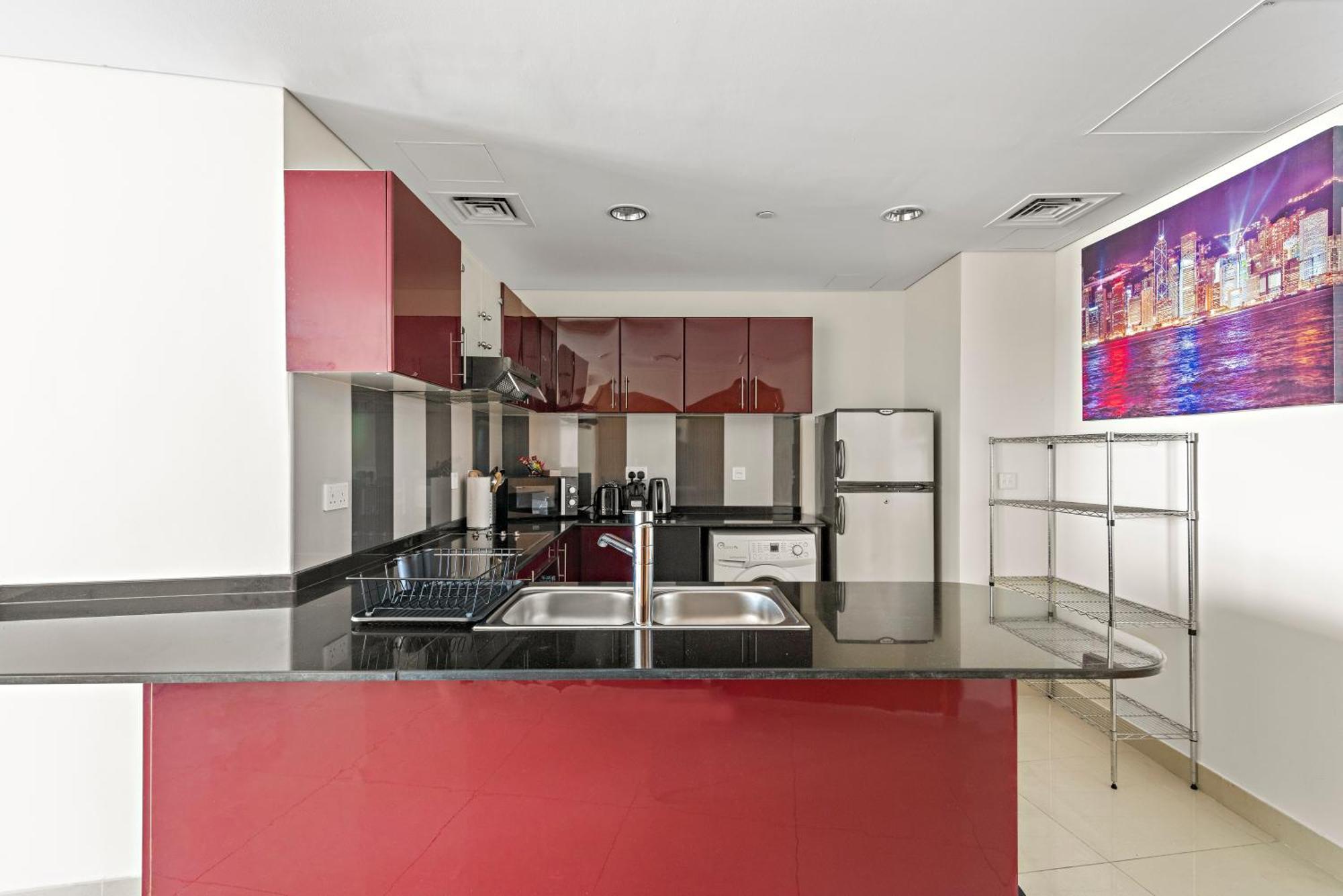 Great 2Br Apt Ocean Heights Dubaj Kültér fotó
