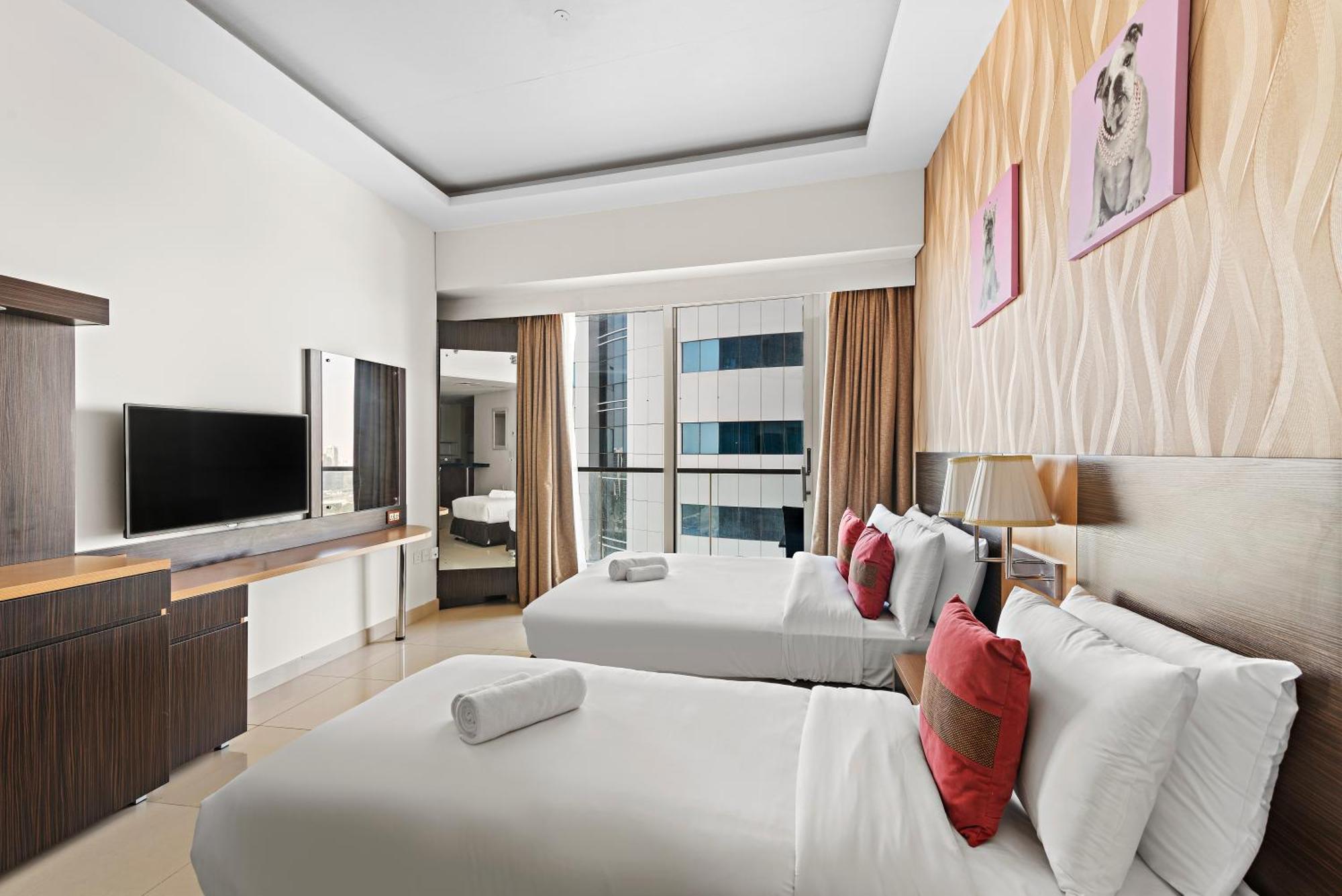 Great 2Br Apt Ocean Heights Dubaj Kültér fotó