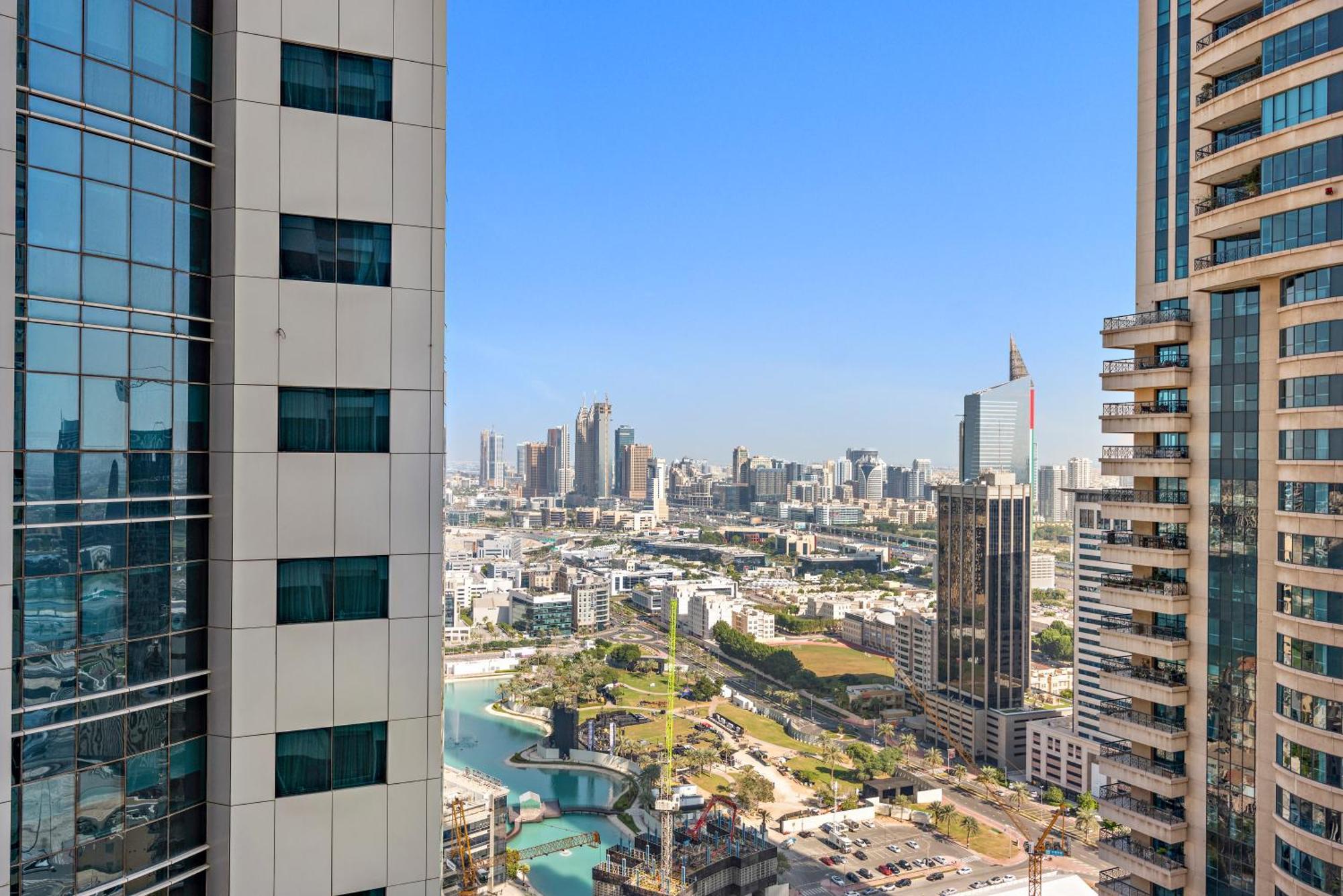 Great 2Br Apt Ocean Heights Dubaj Kültér fotó