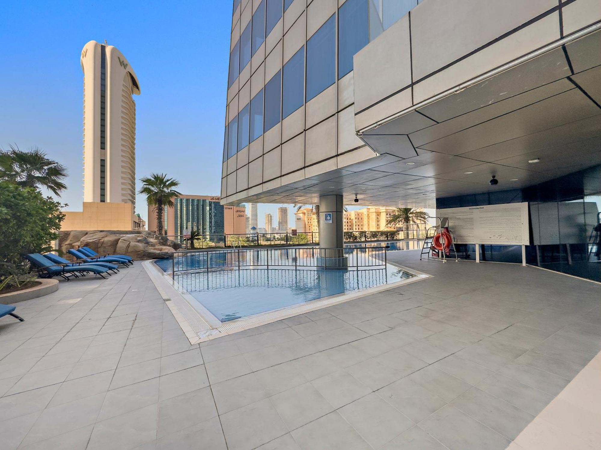 Great 2Br Apt Ocean Heights Dubaj Kültér fotó